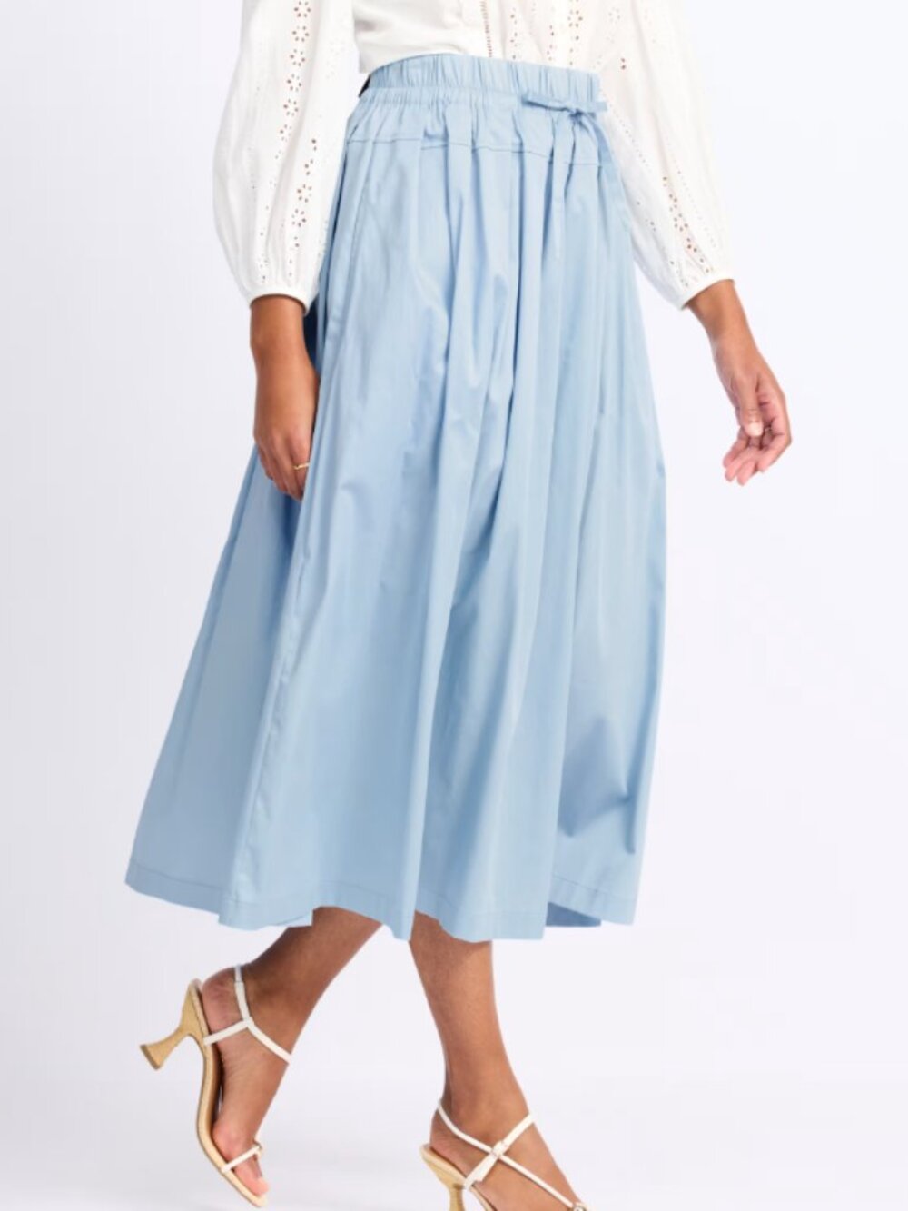 41 Hawthorn Tara Poplin Maxi Skirt